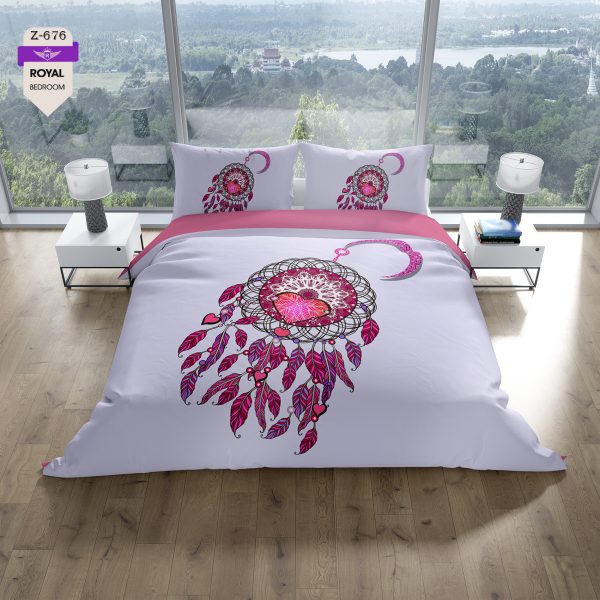 روتختی و ملحفه (دو نفره) طرح رویا گیر کد 676-Dream catcher