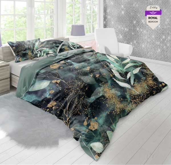 روتختی و ملحفه (دو نفره) طرح مدرن کد 684-Modern