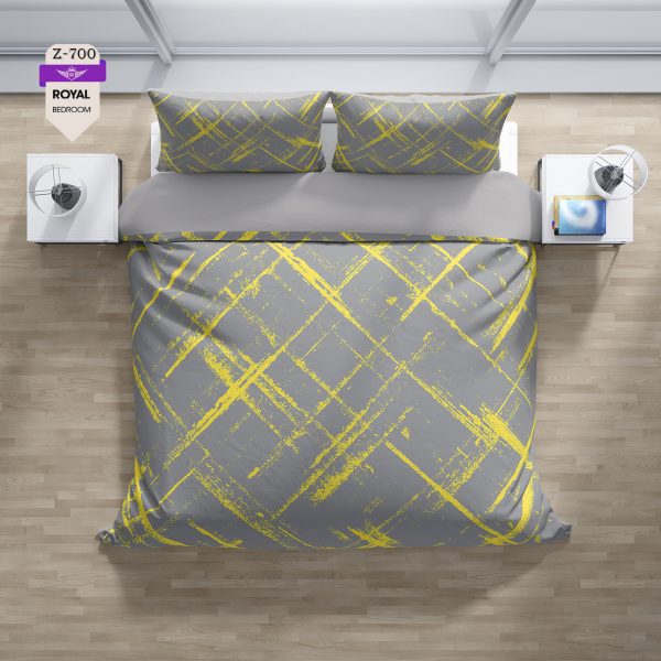 روتختی و ملحفه (دو نفره) طرح مدرن کد 700-Modern