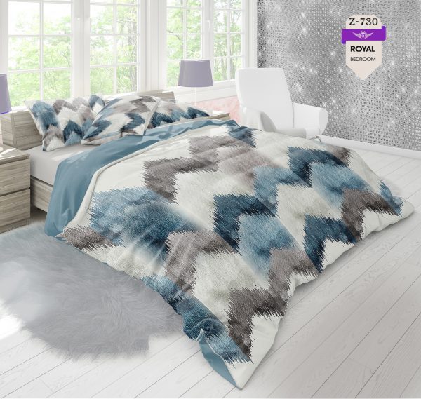 روتختی و ملحفه (دو نفره) طرح مدرن کد 730-Modern