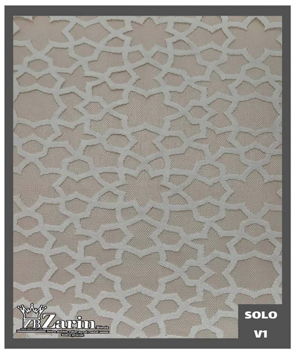 پرده شید طرح SOLO V1