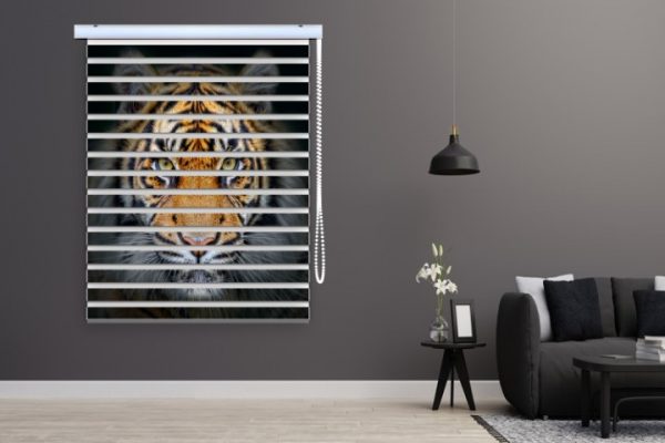 پرده زبرا طرح ببر کد al31