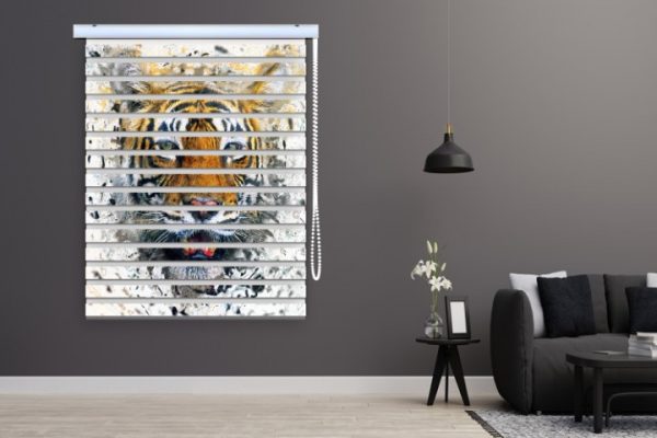 پرده زبرا طرح ببر کد al59