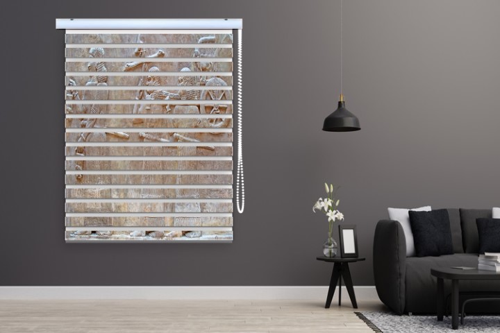 پرده زبرا طرح باستانی کد ant114