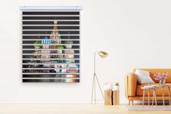 پرده زبرا طرح باستانی کد ant123