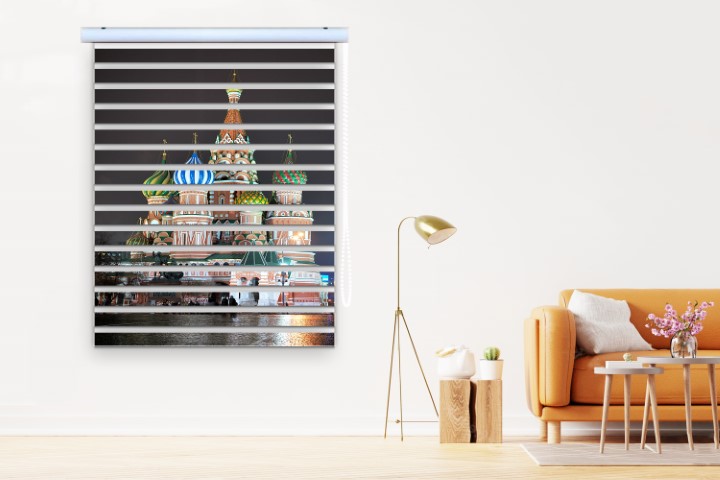 پرده زبرا طرح باستانی کد ant123