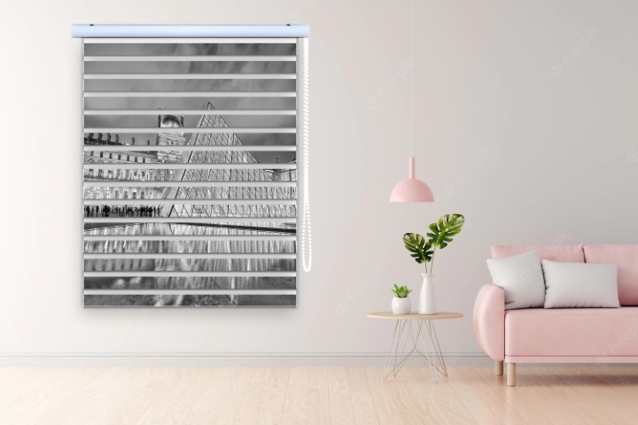 پرده زبرا طرح باستانی کد ant146