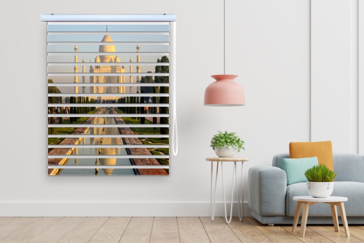 پرده زبرا طرح باستانی کد ant158