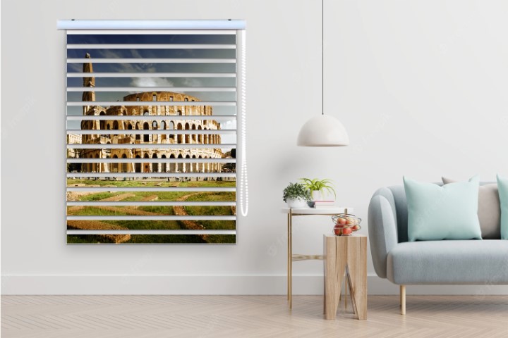 پرده زبرا طرح بنای تاریخی کد ant3