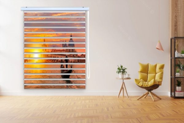 پرده زبرا طرح منظره کد ant34