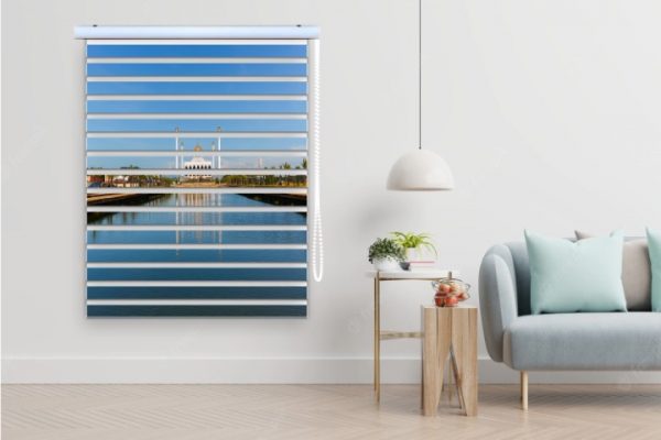 پرده زبرا طرح باستانی کد ant46