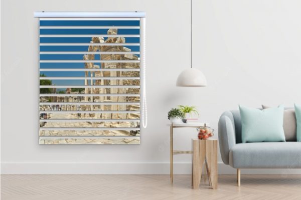 پرده زبرا طرح باستانی کد ant51