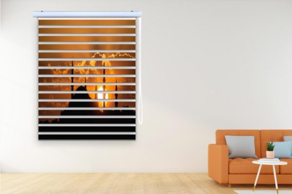 پرده زبرا طرح باستانی کد ant55