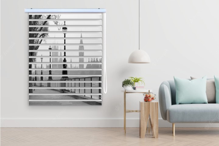 پرده زبرا طرح منظره کد ant6