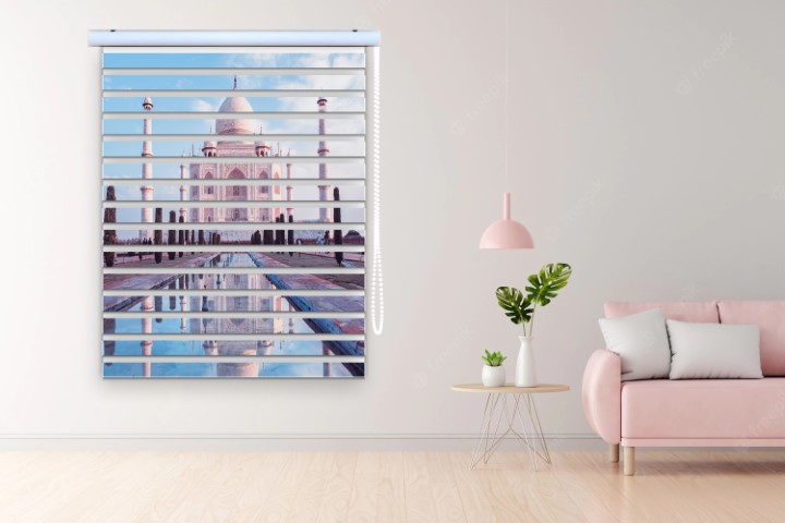 پرده زبرا طرح باستانی کد ant73