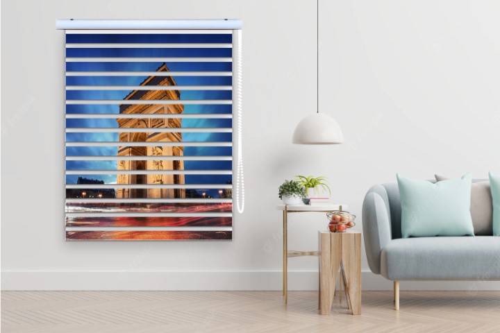 پرده زبرا طرح بنای تاریخی کد ant9