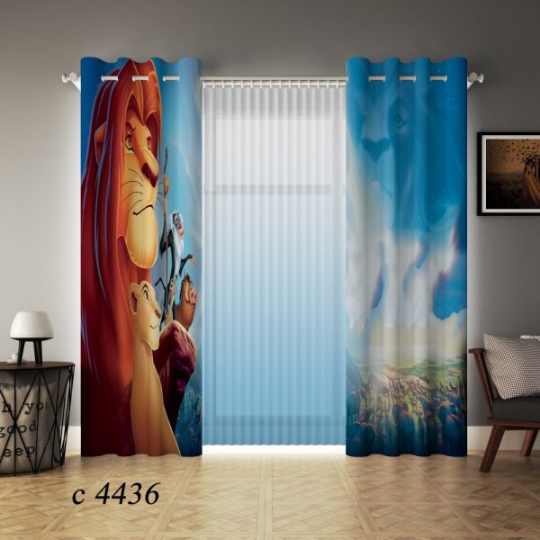 پرده چاپی طرح شیرشاه C4436