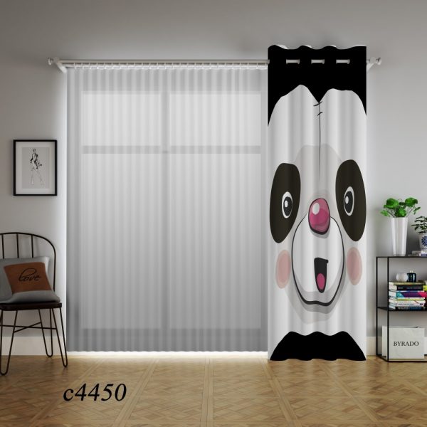 پرده چاپی طرح پاندا C4450