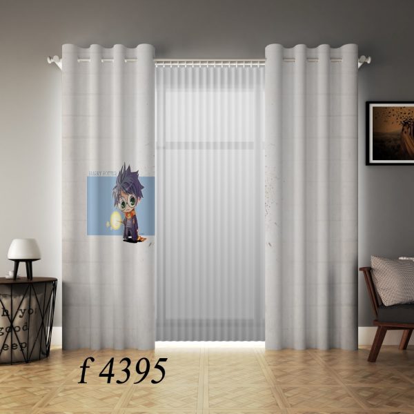 پرده چاپی طرح پسر F4395