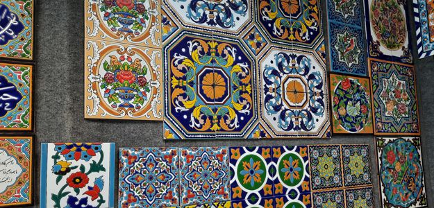 کاشی سنتی چیدمان