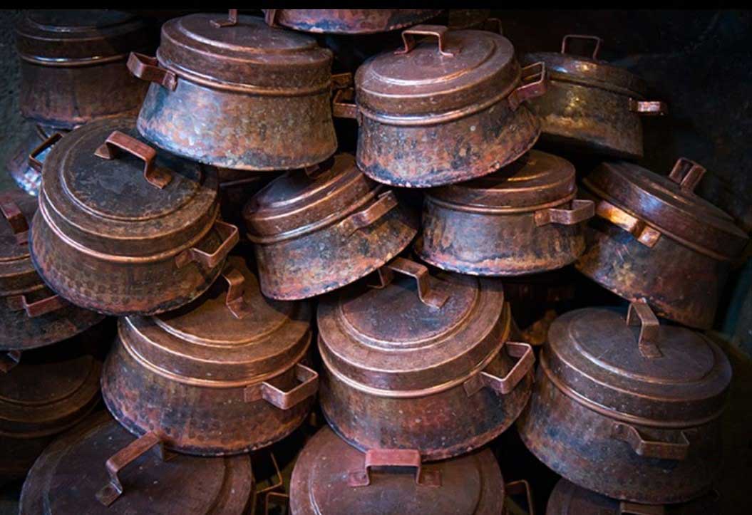 ظروف مسی چگونه ساخته می‌شوند؟