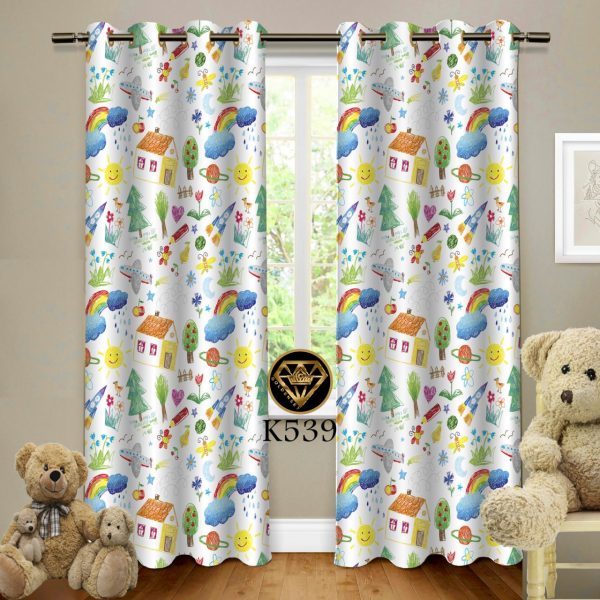 پرده چاپی طرح نقاشی K539