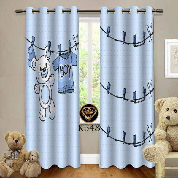 پرده چاپی طرح پسر K548