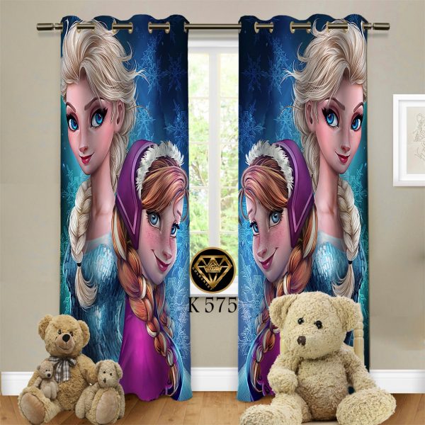 پرده چاپی طرح باب اسفنجی K575