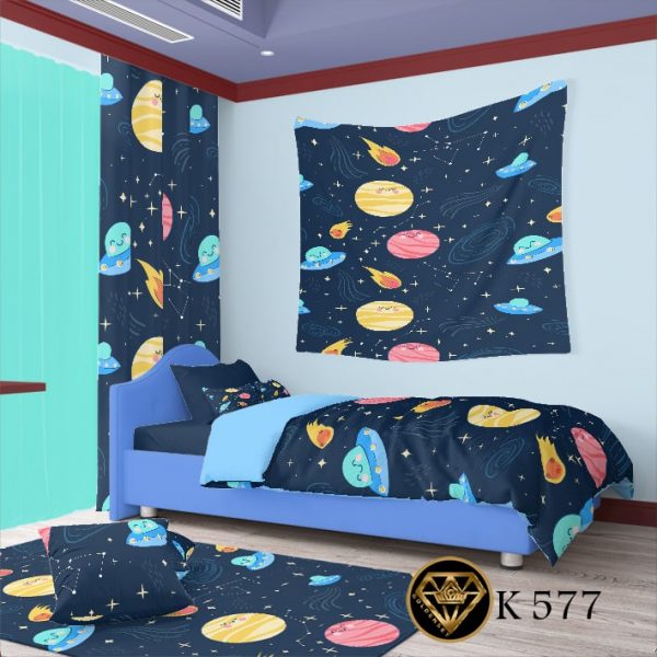 روتختی و ملحفه ( تک نفره ) فضا K577
