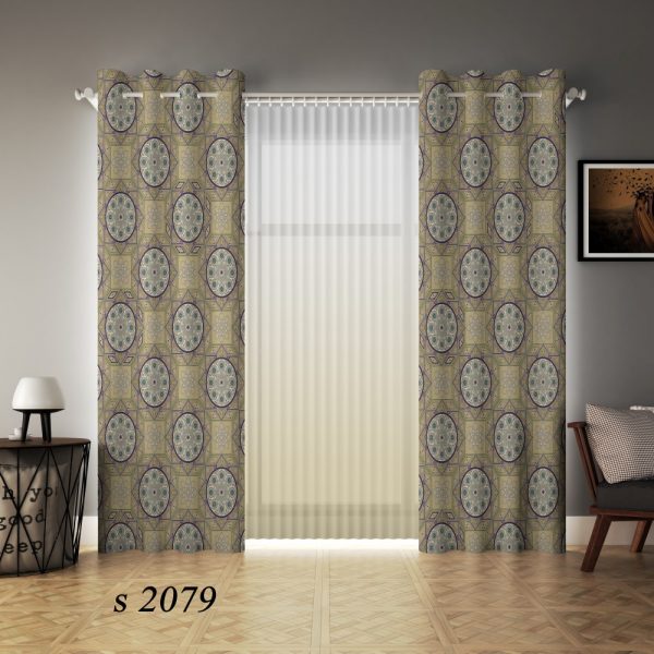 پرده چاپی طرح سنتی S2079