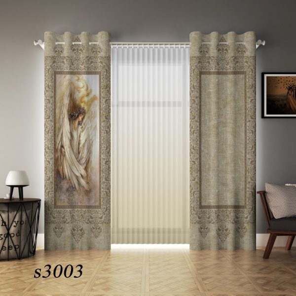 پرده چاپی طرح سنتی S3003