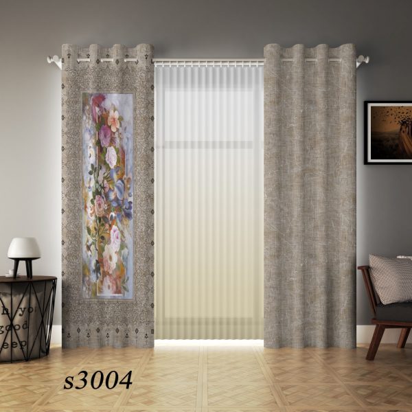 پرده چاپی طرح سنتی S3004