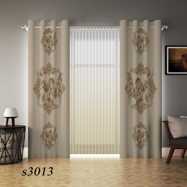 پرده چاپی طرح سنتی S3013