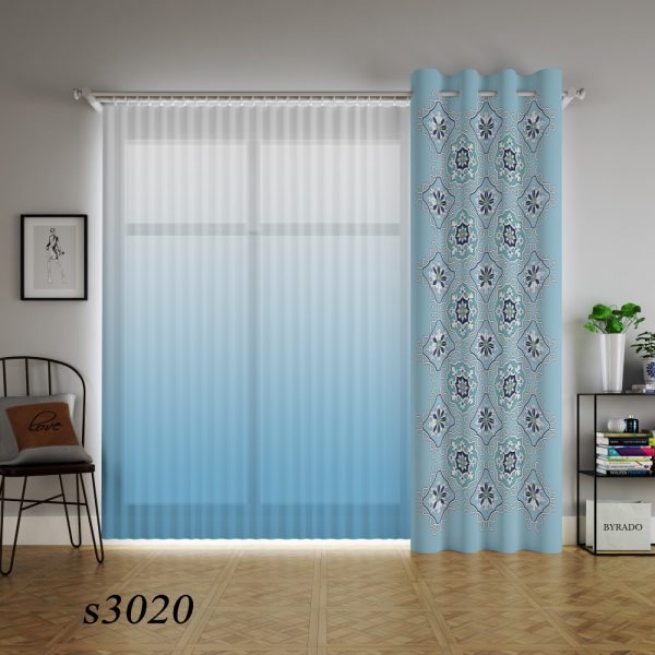 پرده چاپی طرح سنتی S3020