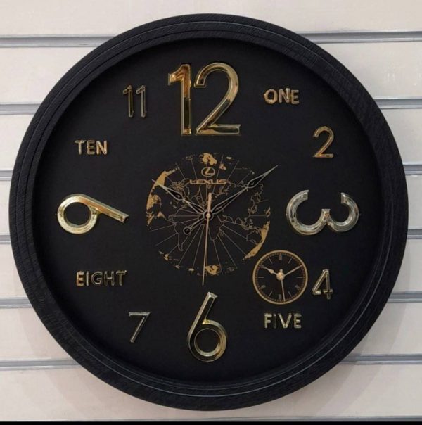 ساعت دیواری لکسوس دو موتوره