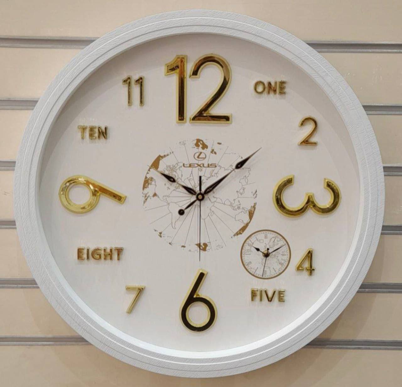 ساعت دیواری لکسوس دو موتوره