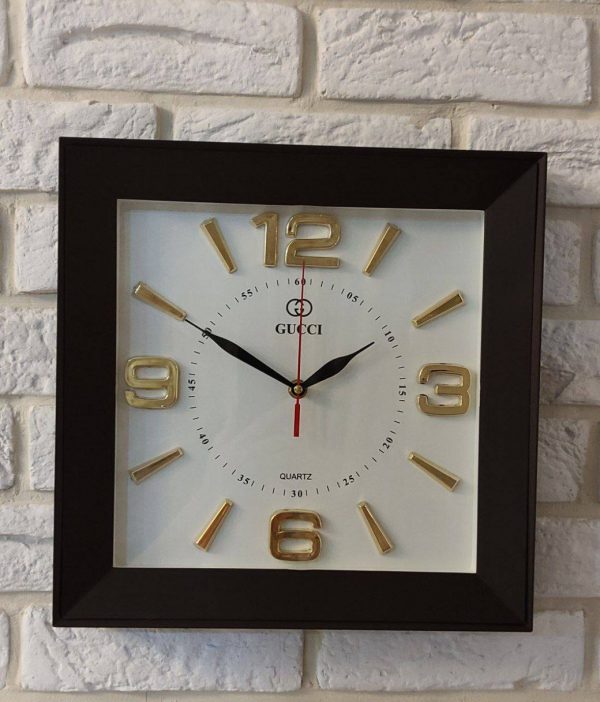 ساعت دیواری گوچی (چهار گوش) کد WD243