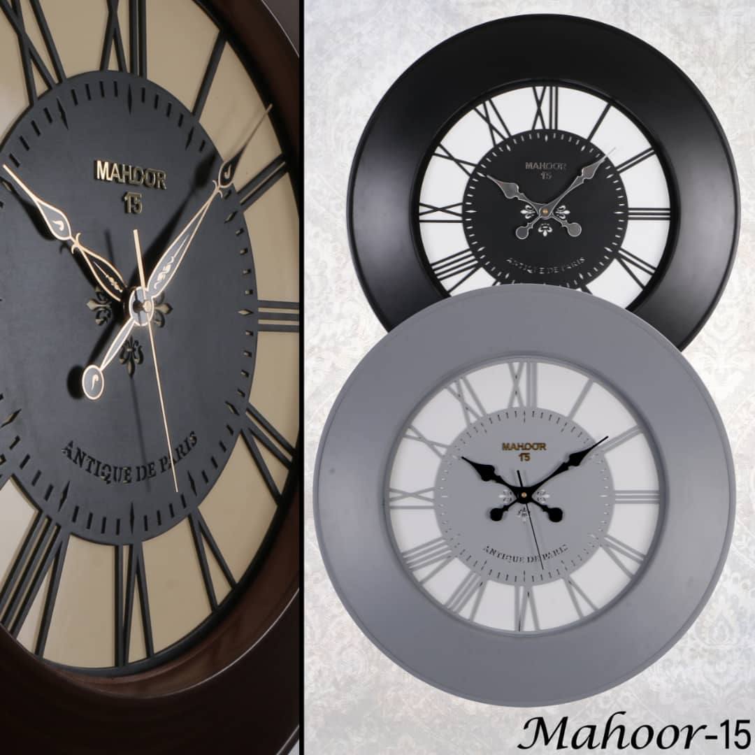 ساعت دیواری ماهور کد ۱۵