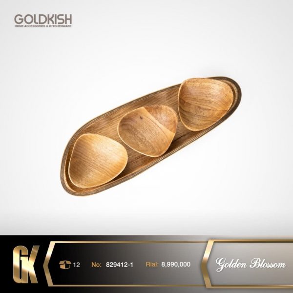 ست اردور خوری Golden Blossom مدل 829412