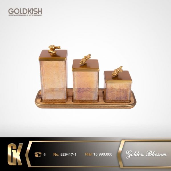 بانک حبوبات Golden Blossom مدل 829417