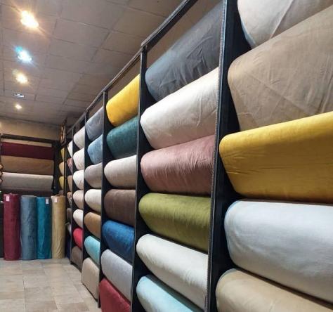 پارچه پرده ای حریر و کتان